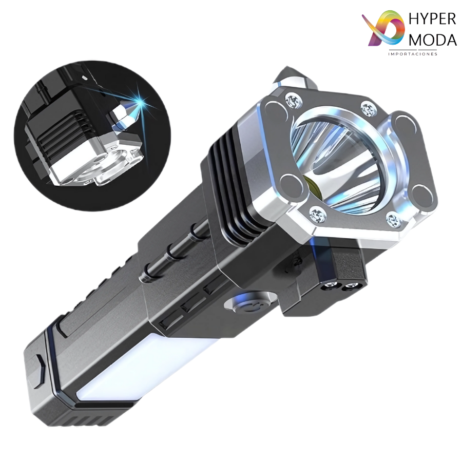 Linterna Martillo Powerbank Portati